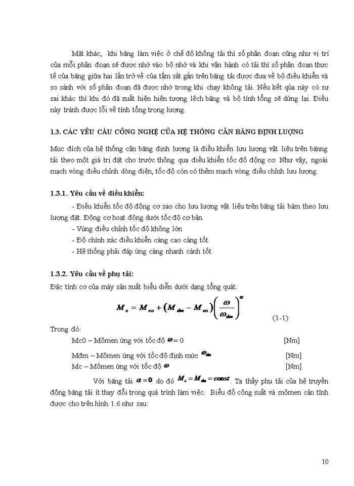 image for page Cân băng sử dụng điều khiển tốc độ động cơ không đồng bộ bằng biến tần