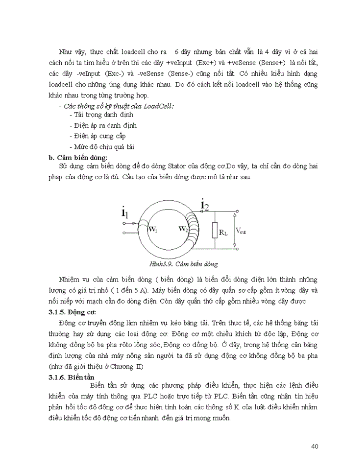 image for page Cân băng sử dụng điều khiển tốc độ động cơ không đồng bộ bằng biến tần