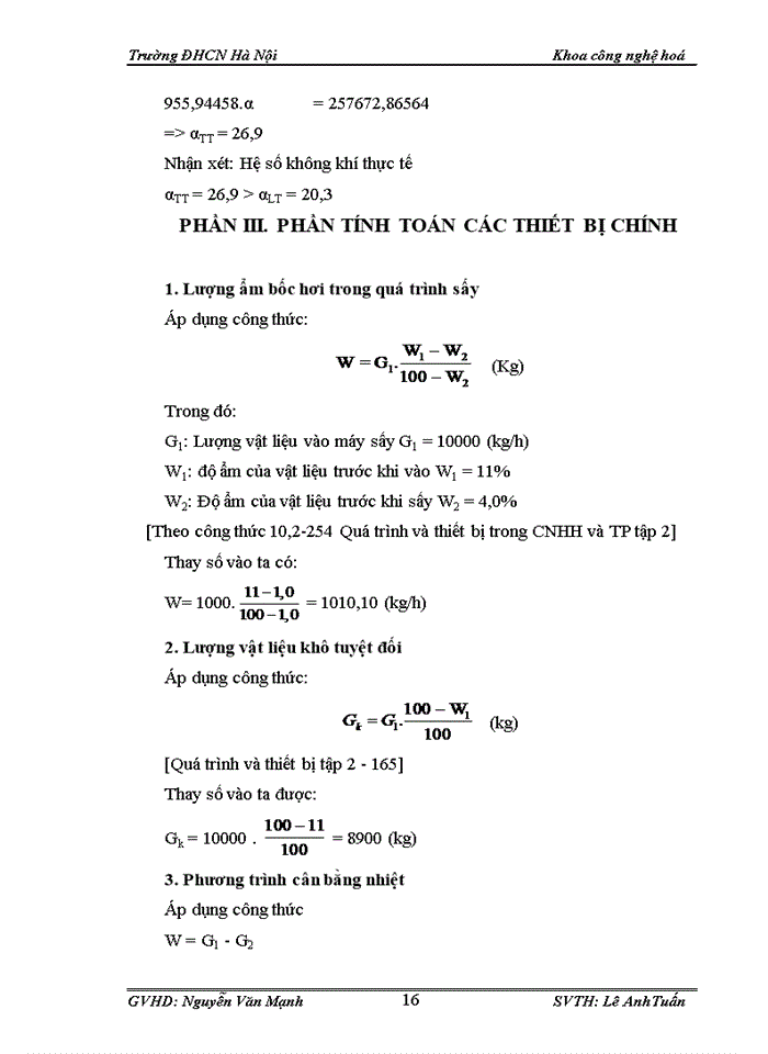 image for page Tính toán và thiết kế hệ thống sấy thùng quay hạt cà phê với phương thức sấy xuôi chiều
