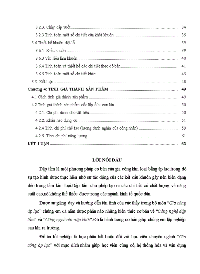 image for page Tính toán và thiết kế quy trình công nghệ