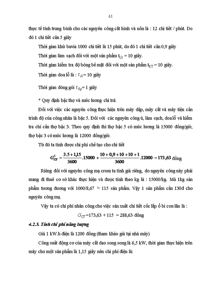 image for page Tính toán và thiết kế quy trình công nghệ