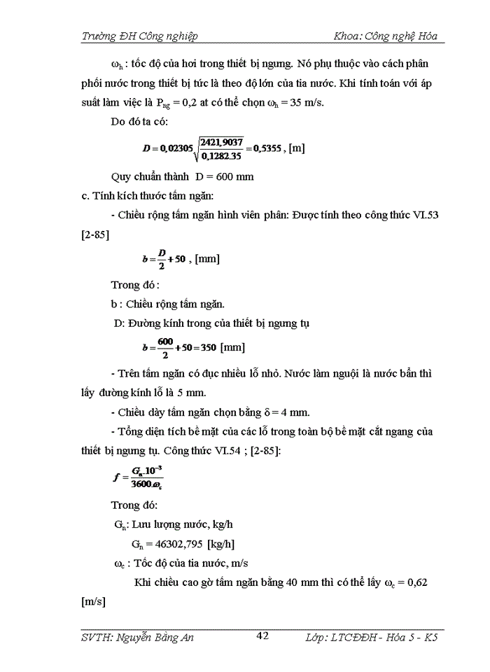 image for page Thiết kế hệ thống cô đặc hai nồi xuôi chiều thiết bị cô đặc có ống tuần hoàn trung tâm cô đặc dung dịch KNO3 với năng suất 8500kg/h. Chiều cao ống gia nhiệt H=2m.
