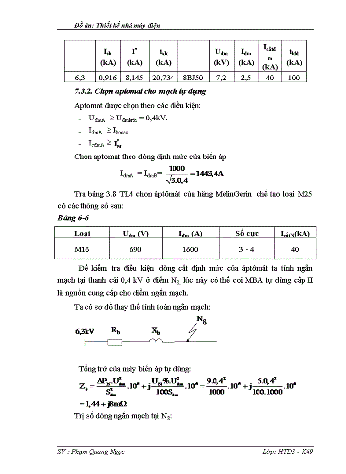 image for page Tính toán phụ tải và cân bằng công suất Chọn máy phát điện