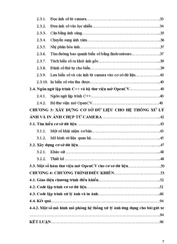 image for page Thiết kế hệ thống xử lý ảnh và in ảnh chụp từ camera