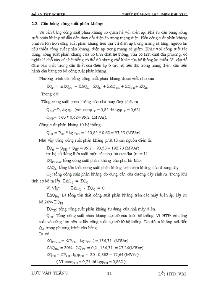 image for page Thiết kế mạng lưới điện khu vực