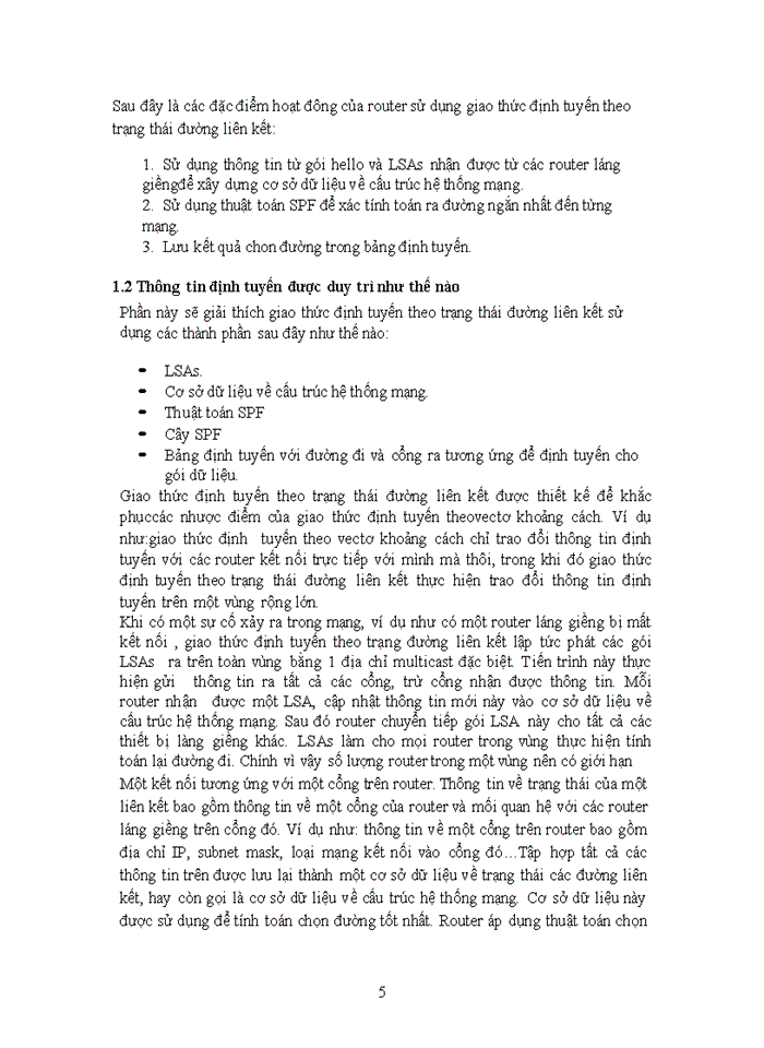 image for page Giao thức OSPF