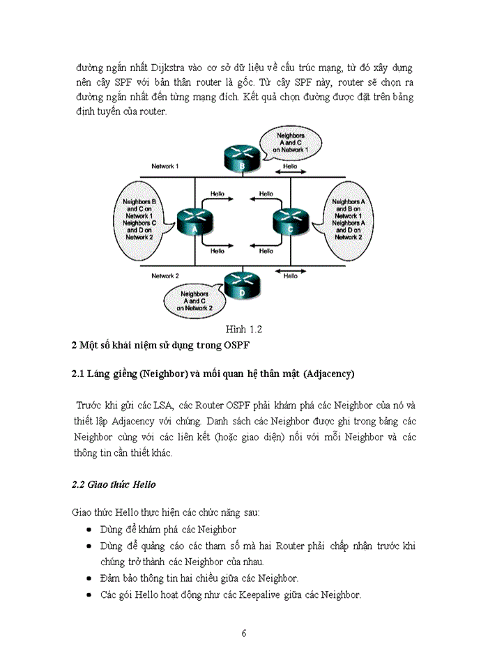 image for page Giao thức OSPF