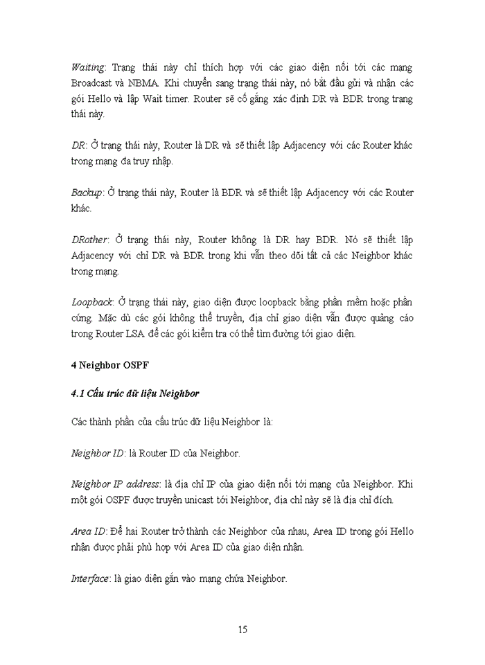image for page Giao thức OSPF