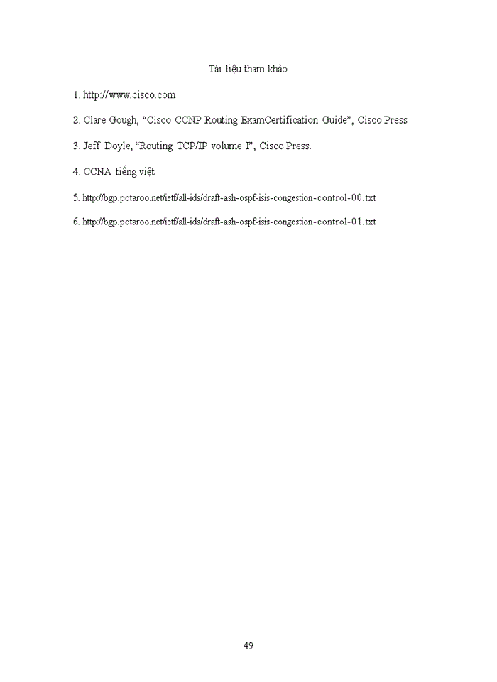 image for page Giao thức OSPF