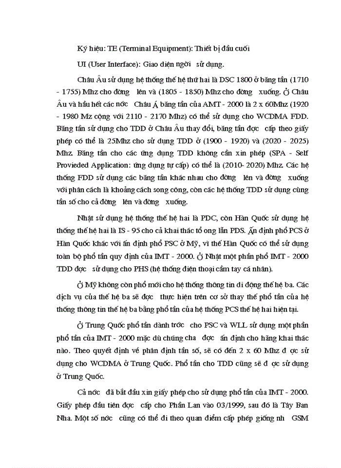 image for page Nghiên cứu triển khai mạng thông tin di động thế hệ 2GSM lờn thế hệ 3WCDMA