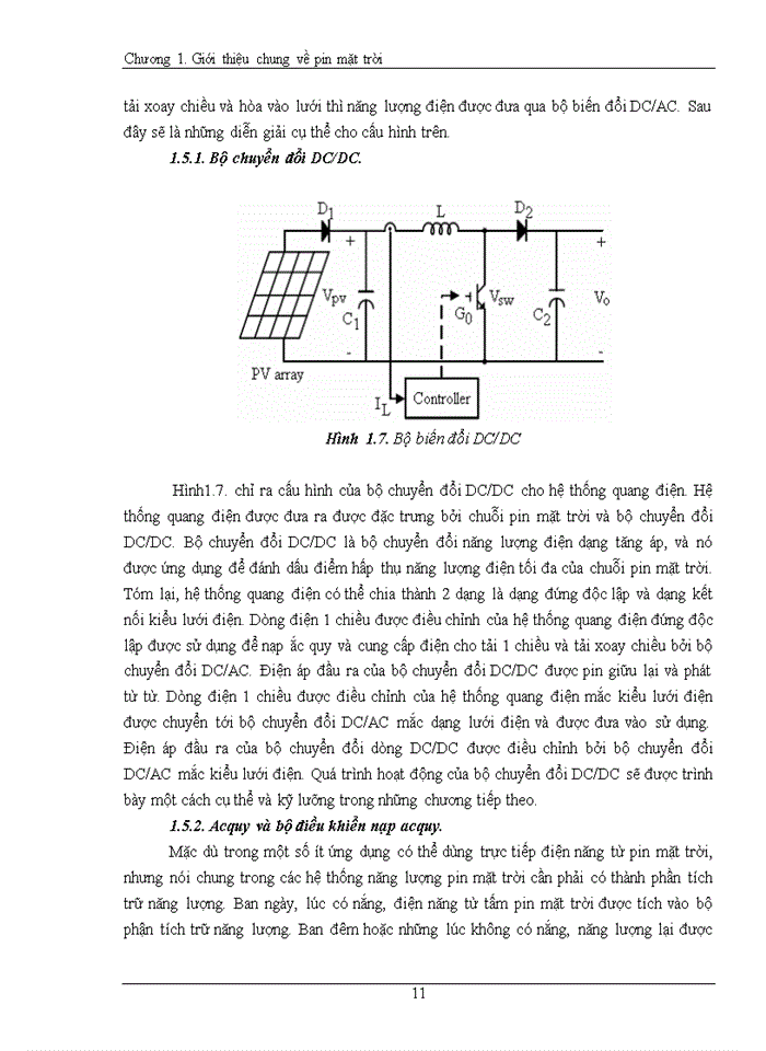 image for page Trinh bày chi tiết một hệ thống pin mặt trời làm việc độc lập với cấu trỳc đầy đủ từ nguồn điện pin mặt trời