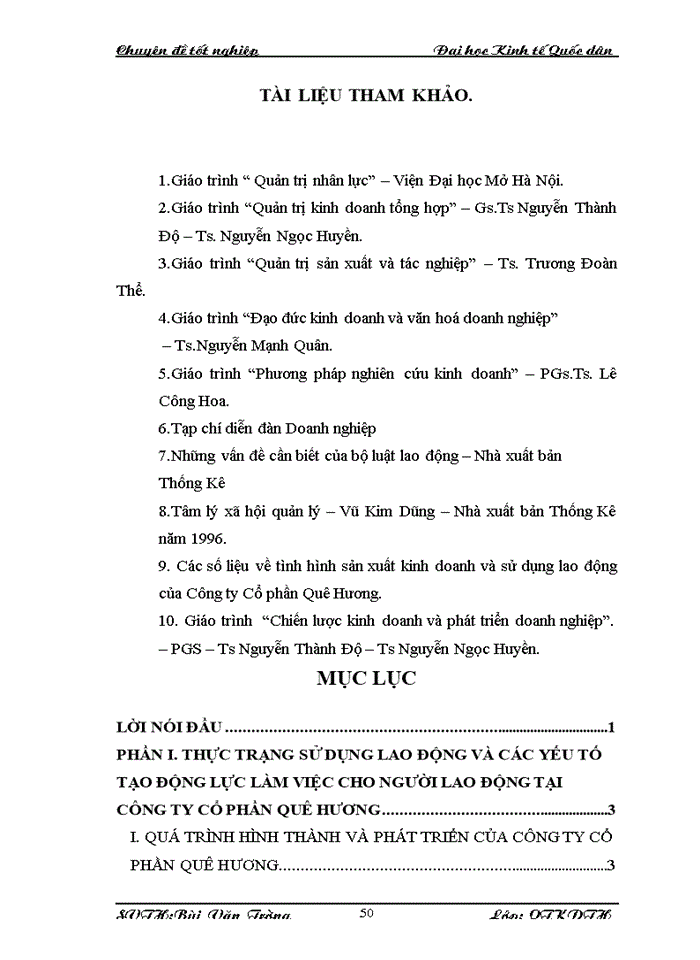 image for page Một số giải pháp tạo động lực làm việc cho người lao động nhằm nâng cao năng suất lao động tại công ty Cổ phần Quê Hương