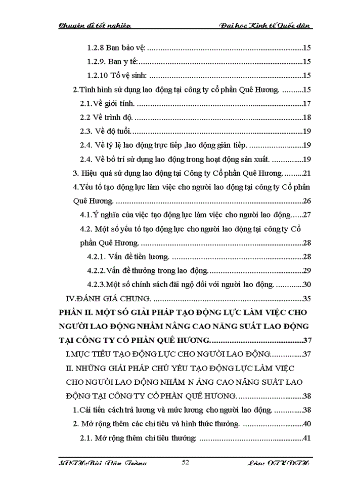 image for page Một số giải pháp tạo động lực làm việc cho người lao động nhằm nâng cao năng suất lao động tại công ty Cổ phần Quê Hương