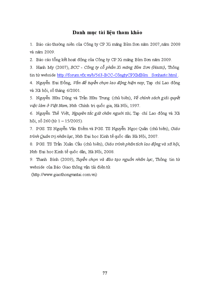 image for page Hoàn thiện cơ cấu tổ chức bộ máy quản lý SXKD của Công ty CP xi măng Bỉm Sơn