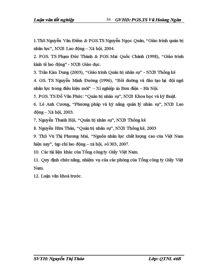 image for page Hoàn thiện công tác đào tạo và phát triển nguồn nhân lực tại Tổng công ty Giấy Việt Nam