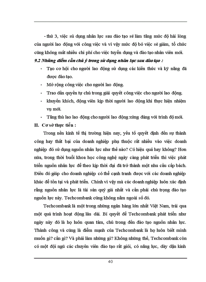 image for page Công tác đào tạo nguồn nhân lực tại Ngân hàng TMCP Kỹ thương Việt Nam