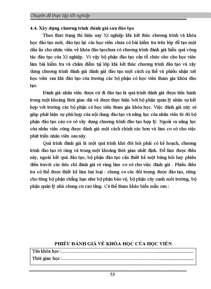 image for page Thực trạng công tác đào tạo và phát triển nguồn nhân lực tại chi nhánh công ty xí nghiệp 1