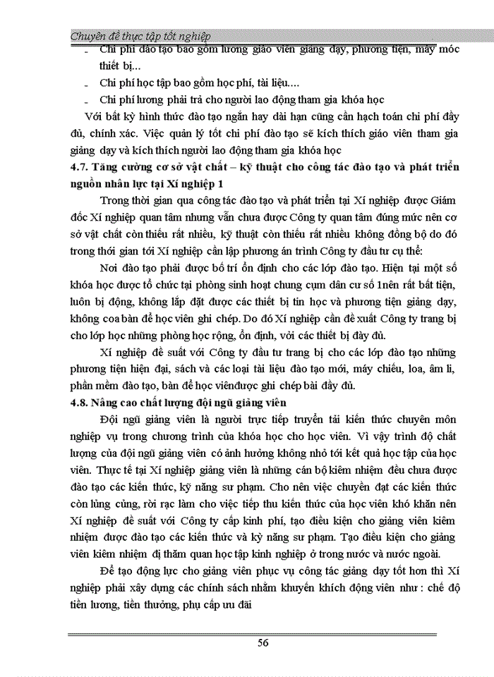 image for page Thực trạng công tác đào tạo và phát triển nguồn nhân lực tại chi nhánh công ty xí nghiệp 1