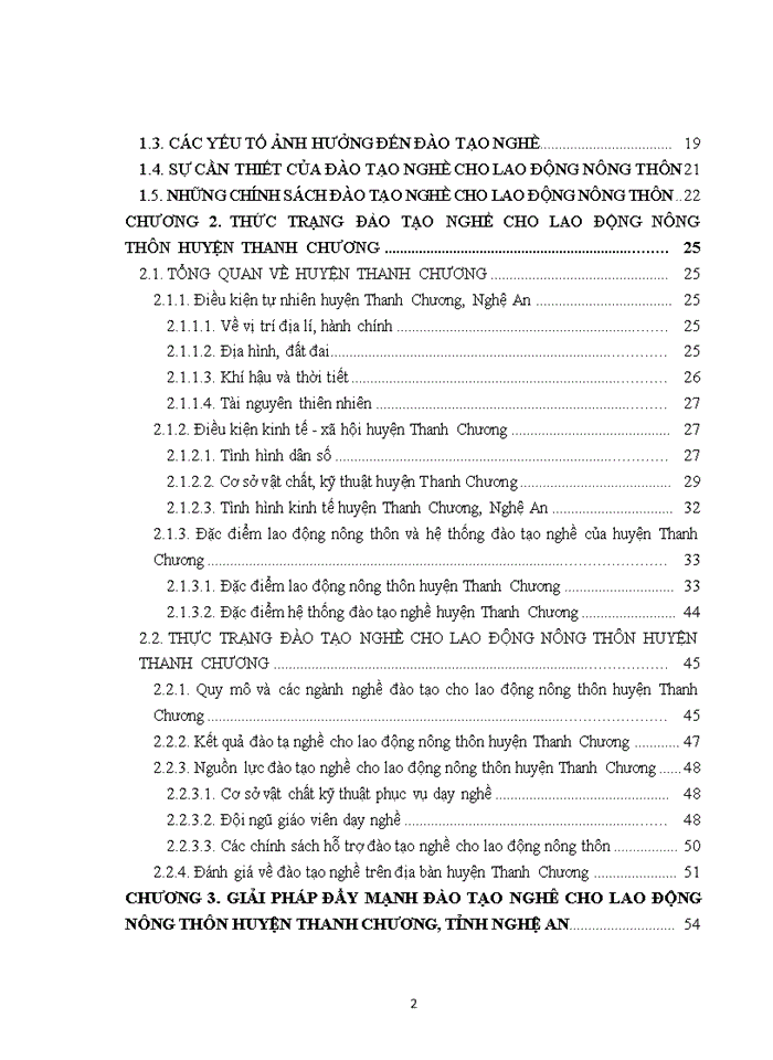 image for page Đào tạo nghề cho lao động nông thôn tại huyện thanh chương, tỉnh nghệ an
