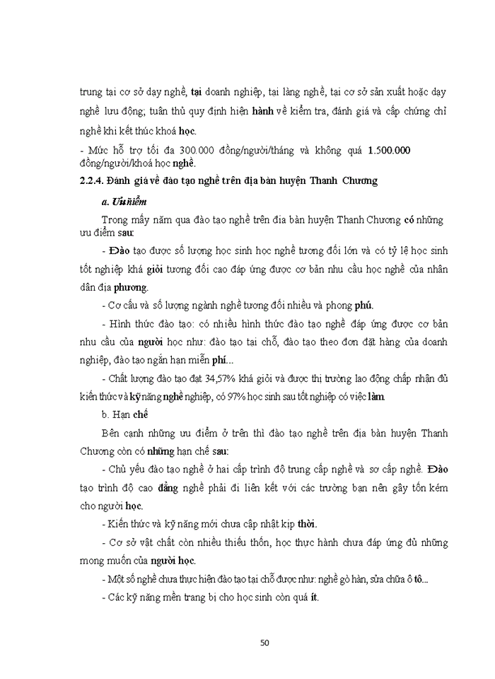 image for page Đào tạo nghề cho lao động nông thôn tại huyện thanh chương, tỉnh nghệ an