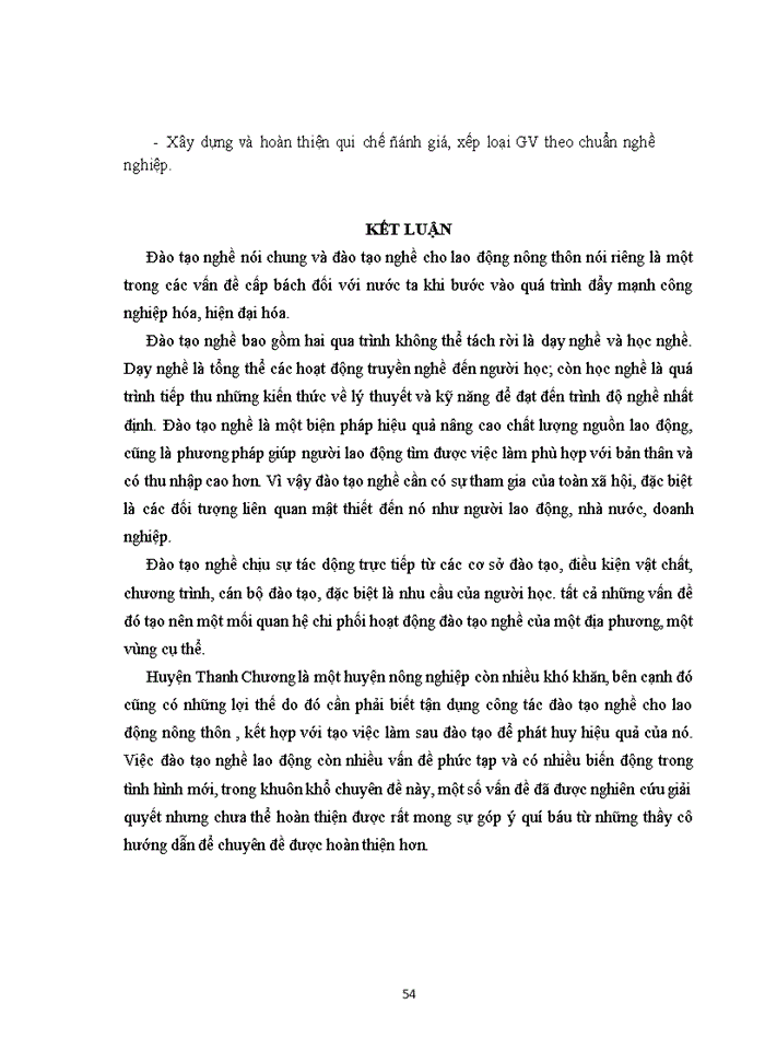 image for page Đào tạo nghề cho lao động nông thôn tại huyện thanh chương, tỉnh nghệ an
