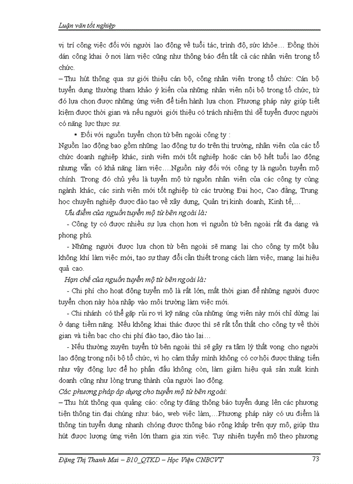 image for page Thực trạng công tác Quản trị nguồn nhân lực tại Công ty TNHH đầu tư phát triển và xây dựng Phương Đông