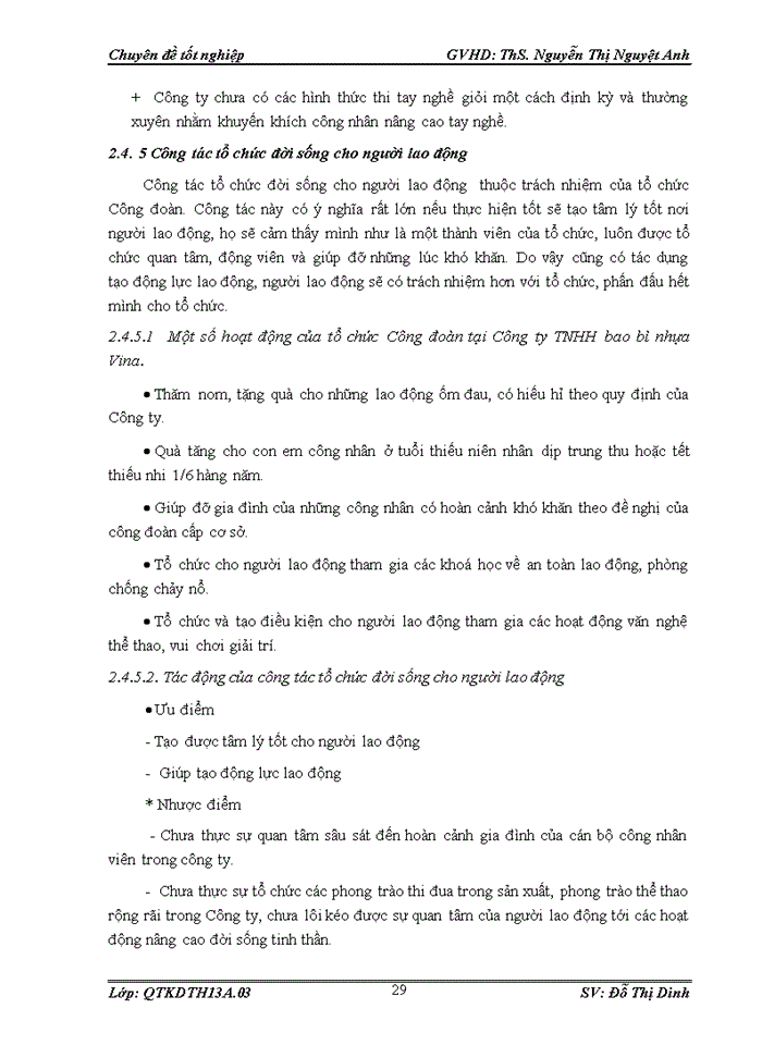 image for page Hoàn thiện công tác tạo động lực cho người lao động tại công ty TNHH bao bì nhựa Vina