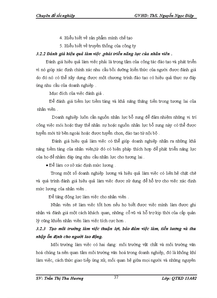 image for page Thực trạng đào tạo và phát triển nguồn nhân lực tại Công ty TNHH T&T Hưng Yên