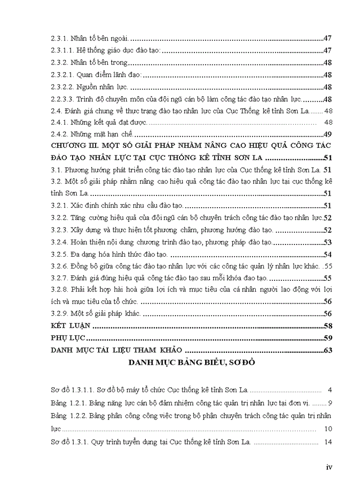 image for page Nâng cao hiệu quả công tác đào tạo nhân lực tại Cục thống kê tỉnh Sơn La