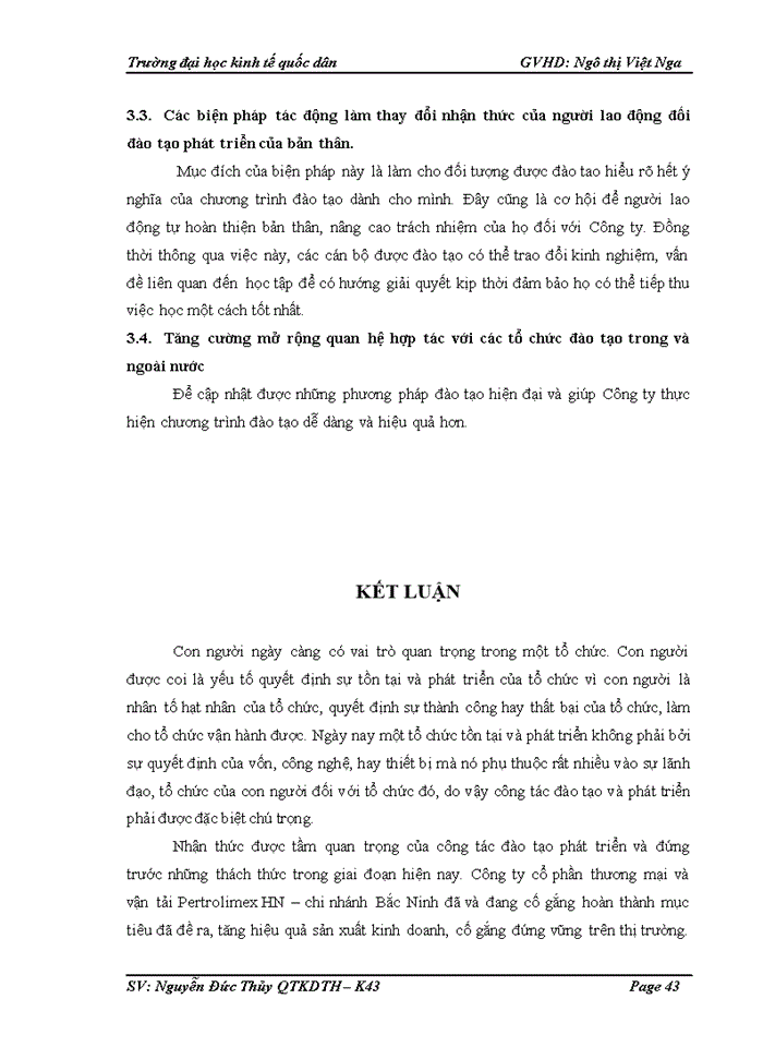 image for page Hoàn thiện công tác đào tạo và phát triển nguồn nhân lực tại Công ty cổ phần thương mại và vận tải Petrolimex HN- chi nhánh Bắc Ninh