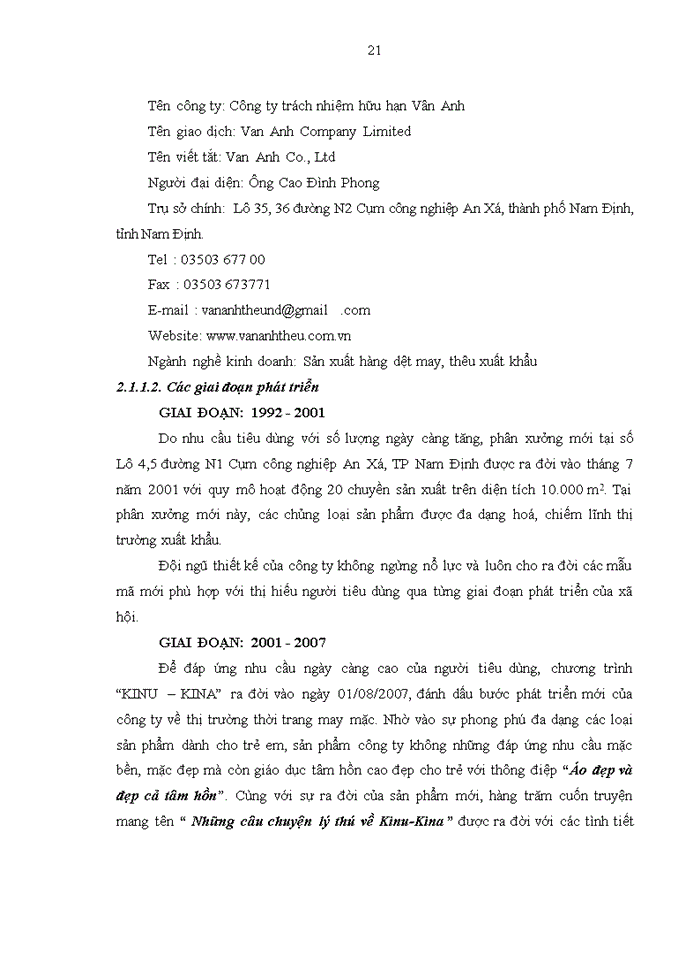 image for page Thực trạng và giải pháp nhằm nâng cao công tác tuyển dụng tại công ty trách nhiệm hữu hạn Vân Anh