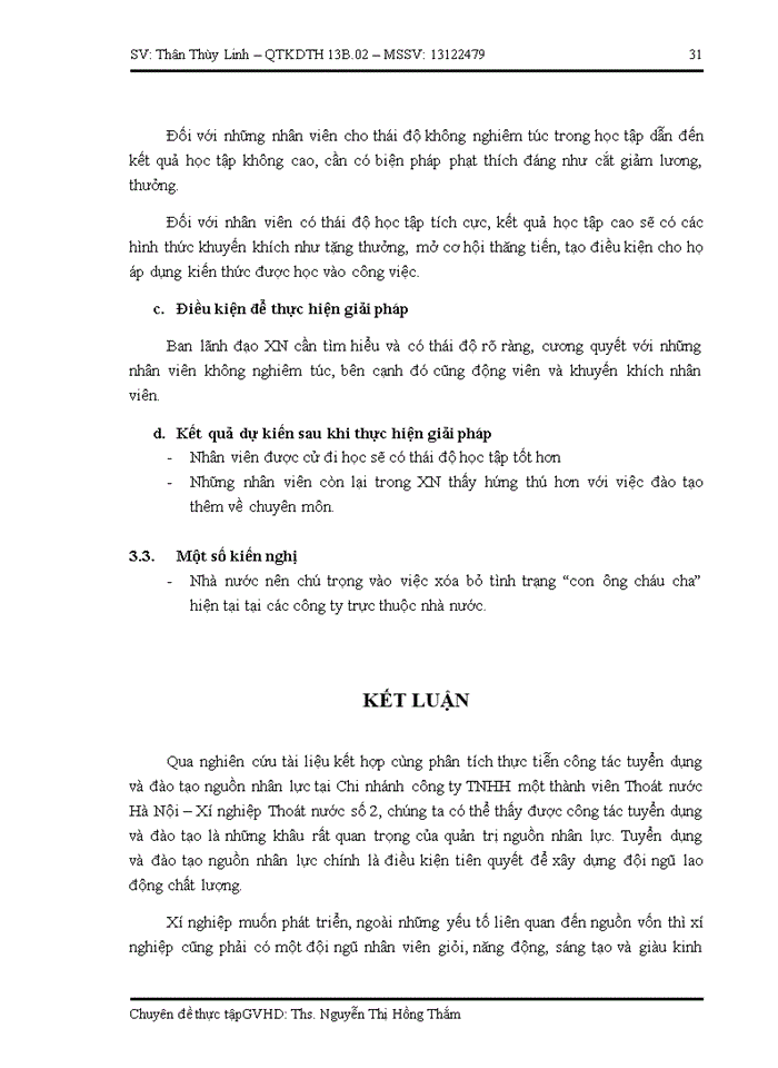 image for page Hoàn thiện công tác tuyển dụng và đào tạo nguồn nhân lực tại Chi nhánh công ty TNHH một thành viên Thoát nước Hà Nội – Xí nghiệp Thoát nước số 2