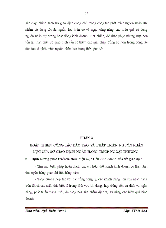 image for page Hoàn thiện công tác đào tạo và phát triển nguồn nhân lực của Sở giao dịch Ngân hàng TMCP Ngoại Thương Việt Nam