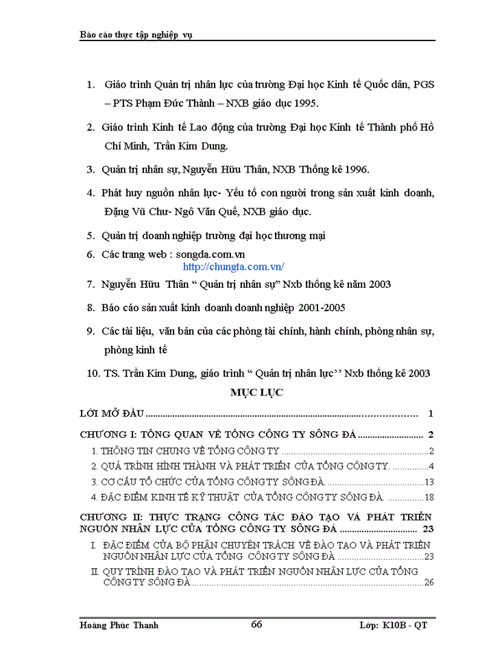 image for page Hoàn thiện công tác đào tạo và phát triển nguồn nhân lực tại Tổng công ty Sông Đà