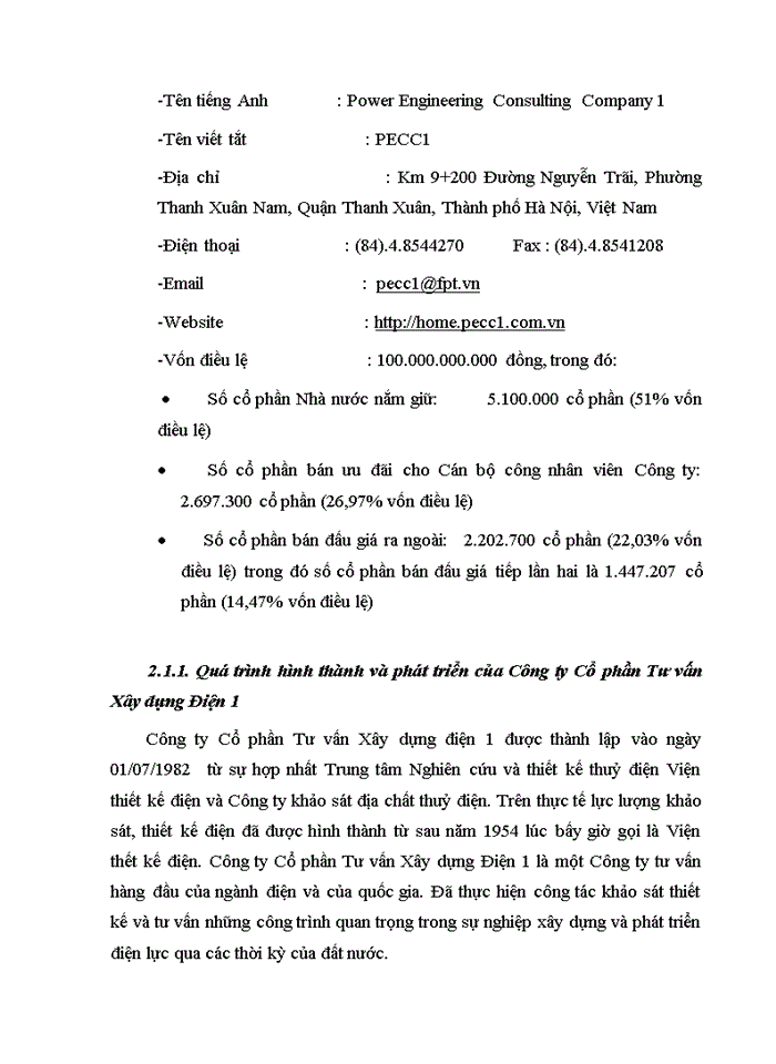 image for page Giải pháp phát triển nguồn nhân lực của Công ty Cổ phần Tư vấn và Xây dựng Điện 1