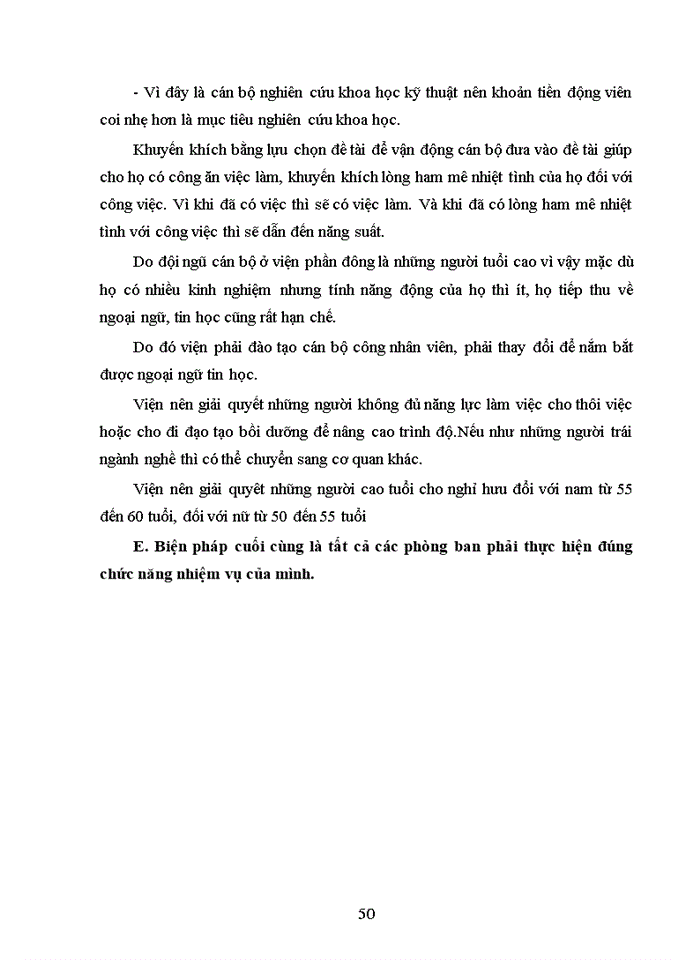 image for page Một số biện pháp tạo động lực cho người lao động ở Viện nghiên cứu mỏ và luyện kim