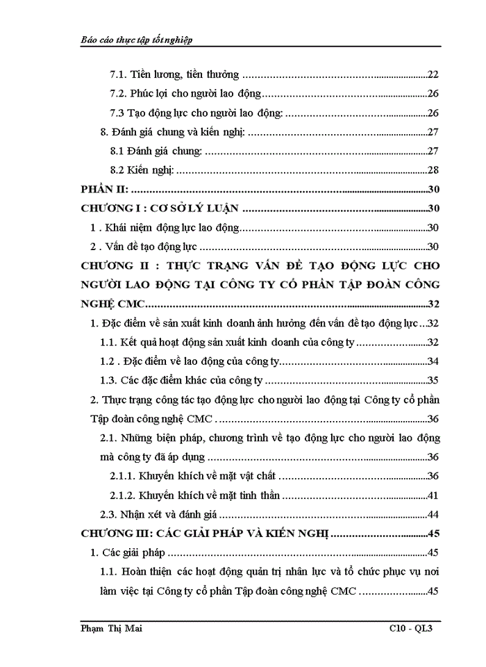 image for page Tạo động lực cho người lao động tại Công ty Cổ phần Tập Đoàn công nghệ CMC