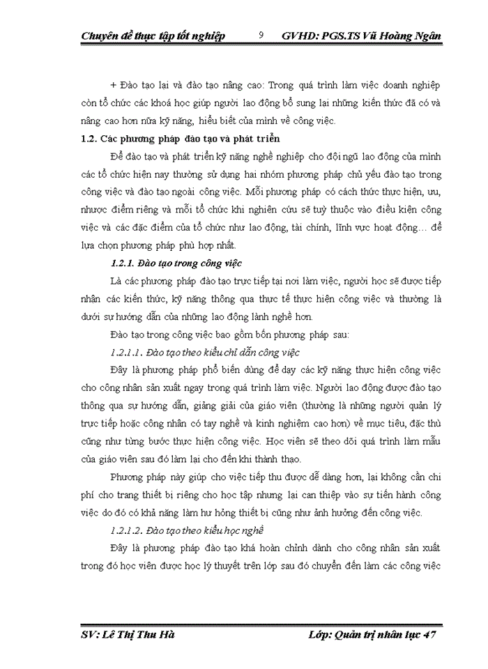 image for page Hoàn thiện công tác đào tạo – phát triển nguồn nhân lực ở công ty trách nhiệm hữu hạn một thành viên nước sạch Hà Nội