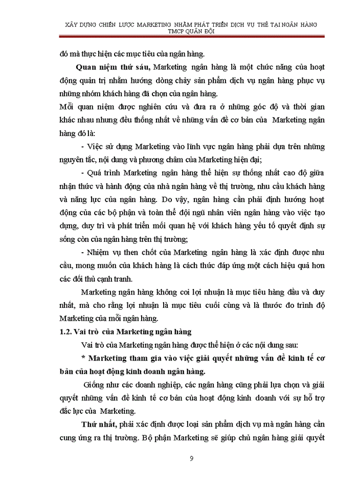 image for page Xây dựng chiến lược marketing nhằm phát triển dịch vụ thẻ tại ngân hàng tmcp quân đội