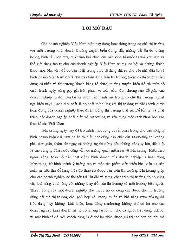 image for page Tăng cường ứng dụng Marketing – mix trong hoạt động kinh doanh của công ty Cổ phần đầu tư và phát triển Du lịch Vinaconex