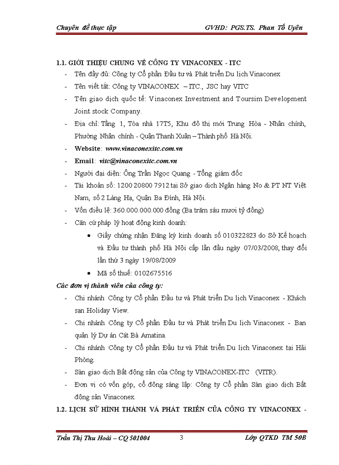 image for page Tăng cường ứng dụng Marketing – mix trong hoạt động kinh doanh của công ty Cổ phần đầu tư và phát triển Du lịch Vinaconex