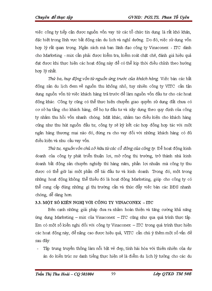 image for page Tăng cường ứng dụng Marketing – mix trong hoạt động kinh doanh của công ty Cổ phần đầu tư và phát triển Du lịch Vinaconex