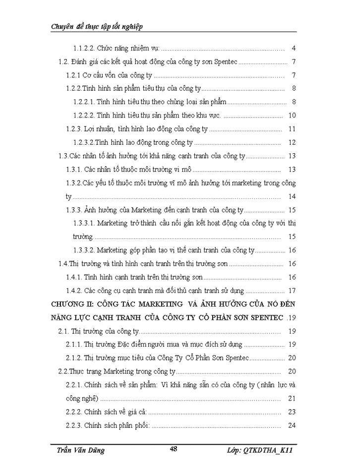 image for page Một số giải pháp marketing nhằm nâng cao năng lực cạnh tranh của công ty Cổ Phần Sơn Spentec