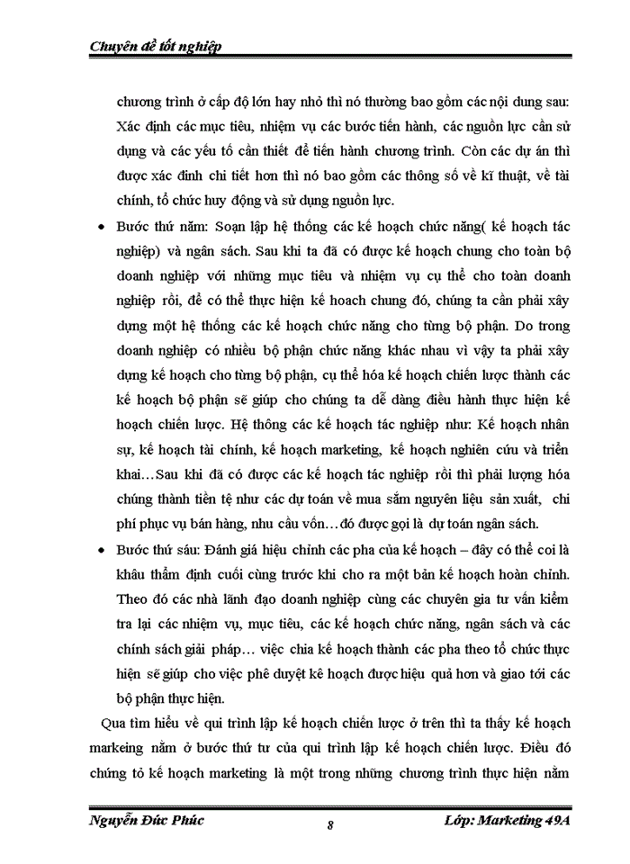 image for page Lập kế hoạch marketing cho công ty cổ phần siêu thanh hà nội năm 2012.