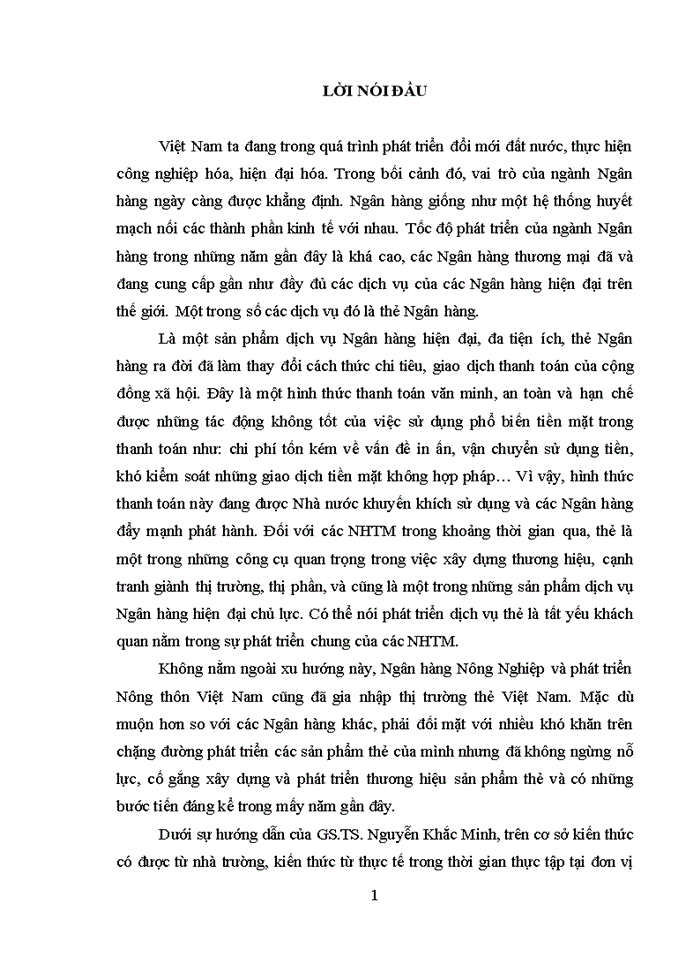 image for page Các giải pháp marketing - mix của dịch vụ thẻ Success tại Chi nhánh Láng Hạ Ngân hàng Nông nghiệp và phát triển Nông thôn Việt Nam