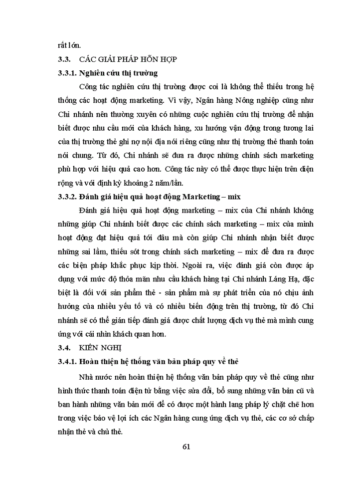 image for page Các giải pháp marketing - mix của dịch vụ thẻ Success tại Chi nhánh Láng Hạ Ngân hàng Nông nghiệp và phát triển Nông thôn Việt Nam