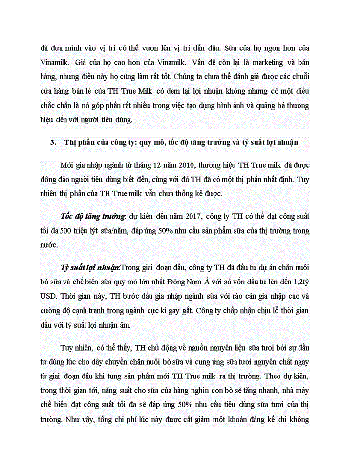 image for page Xây dựng chiến lược marketing  cho dòng sản phẩm sữa th truemilk  năm 2014