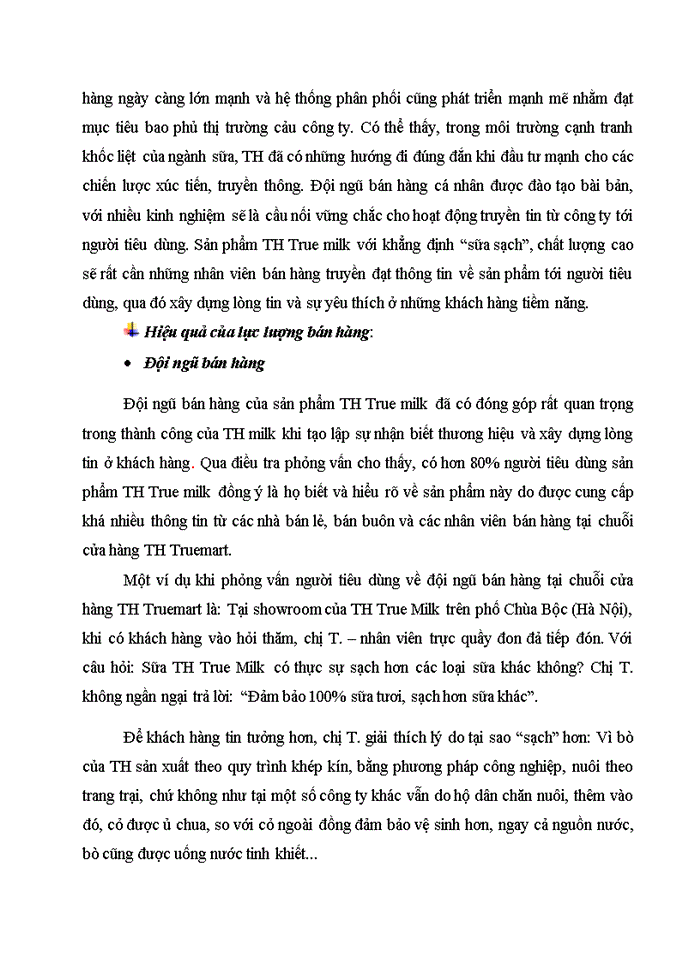 image for page Xây dựng chiến lược marketing  cho dòng sản phẩm sữa th truemilk  năm 2014