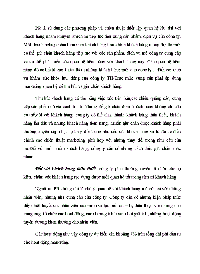 image for page Xây dựng chiến lược marketing  cho dòng sản phẩm sữa th truemilk  năm 2014