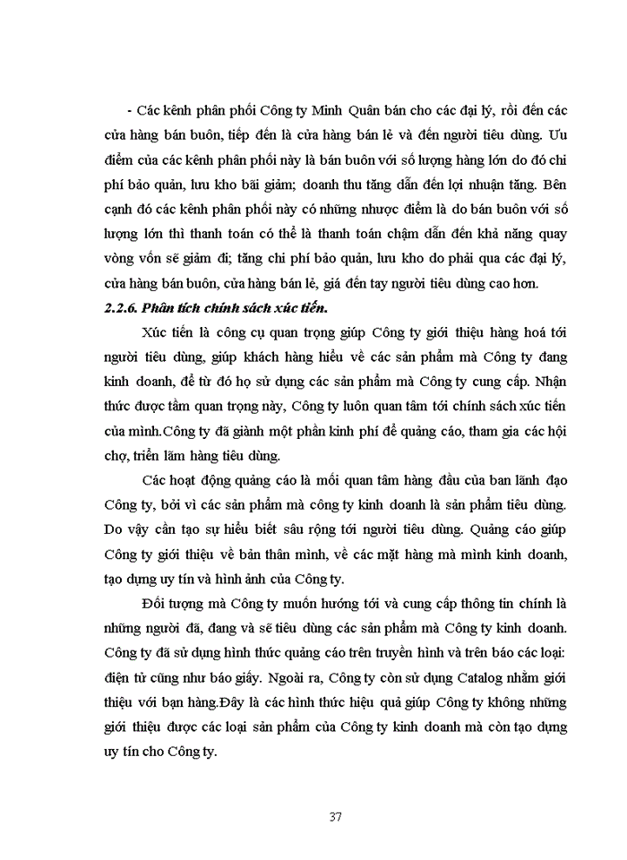 image for page Giải pháp Marketing thúc đẩy hoạt động kinh doanh của Công ty công nghệ phẩm Minh Quân